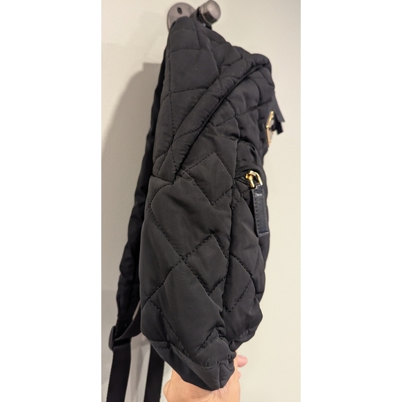 Marc Jacobs Black Quilted Nylon Backpack - Picture 3 of 12